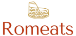 Logo ufficiale di Romeats, guida online ai migliori posti dove mangiare a Roma